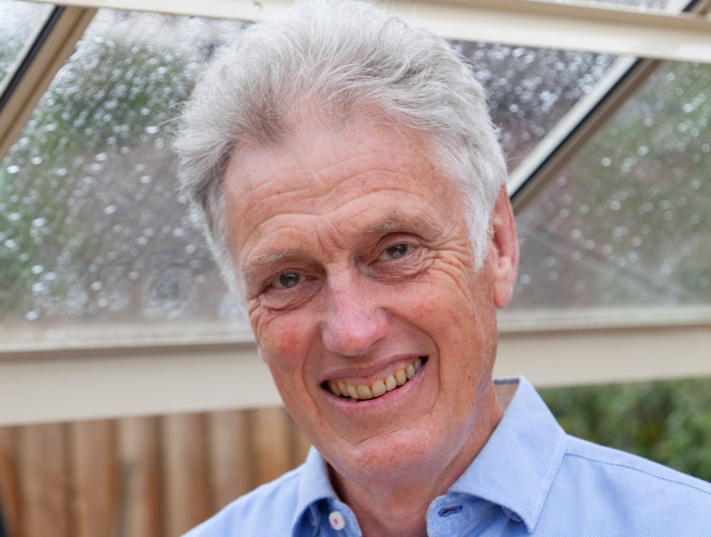 Adam Alexander, the seed detective, smiling at the camera