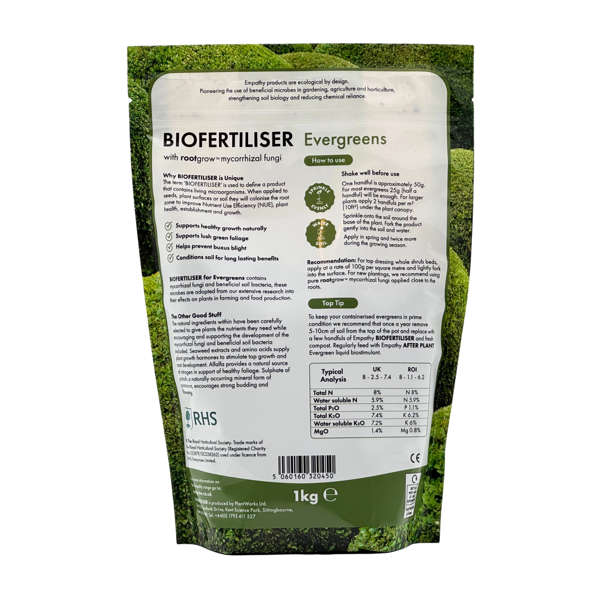 Empathy After Plant Evergreen Biofertiliser (1kg)