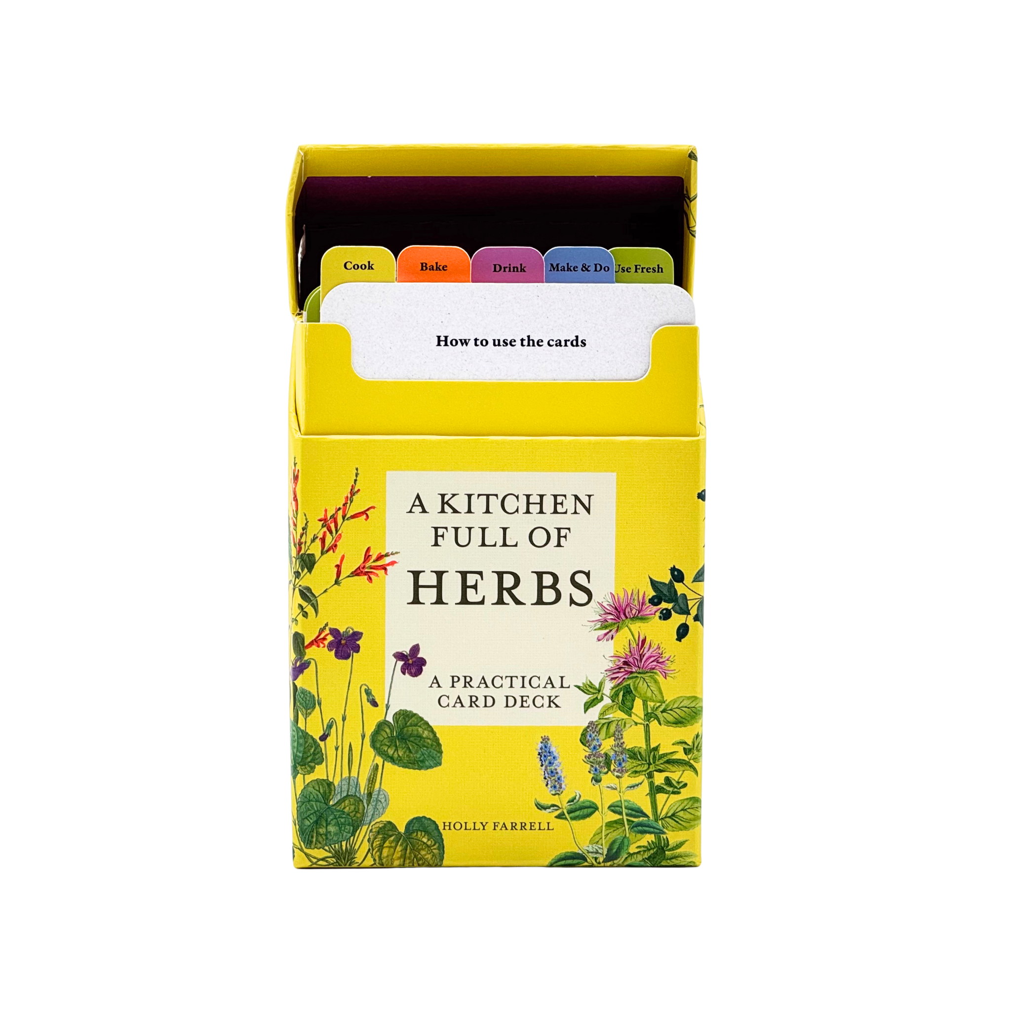 A Kitchen Full Of Herbs Practical Card Deck - Kew Royal Botanic Gardens