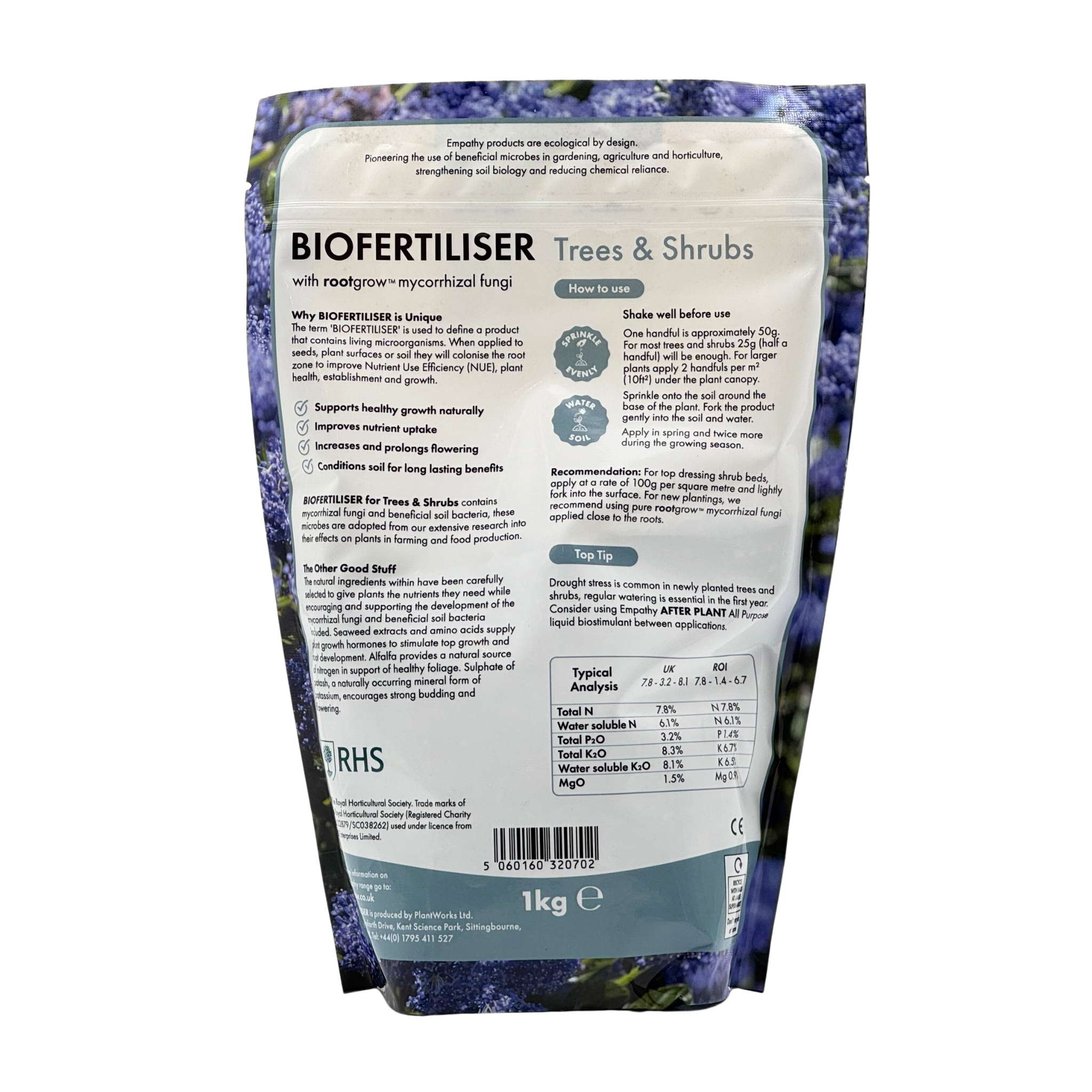 Empathy After Plant Tree & Shrub Biofertiliser (1kg)