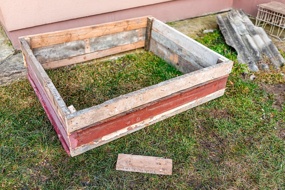 completed outer frame