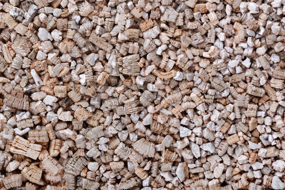 particles of vermiculite