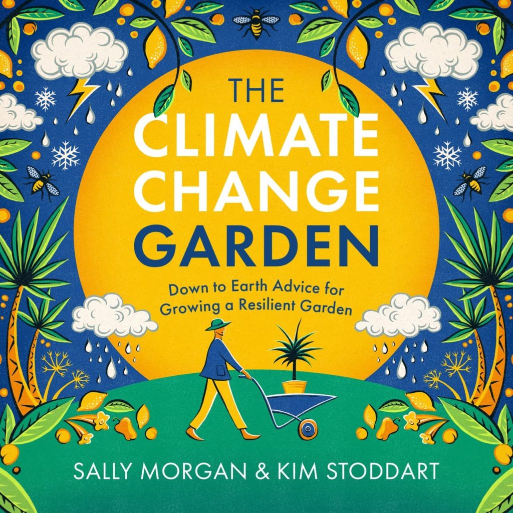 the cover of Kim's book, The Climate Change Garden