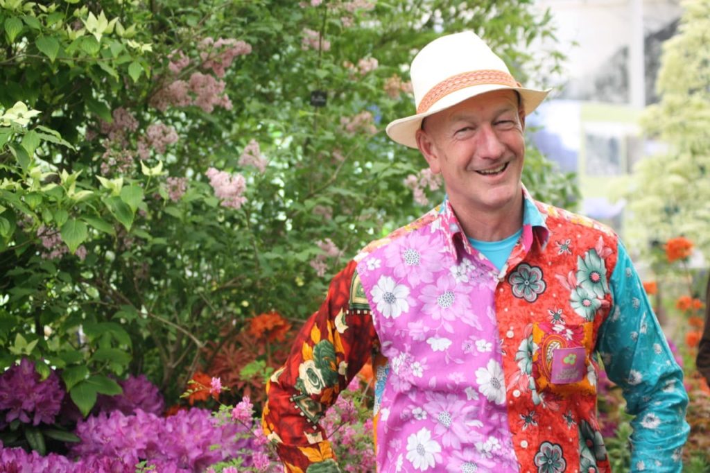 Andy Mcindoe at the RHS festival in 2021