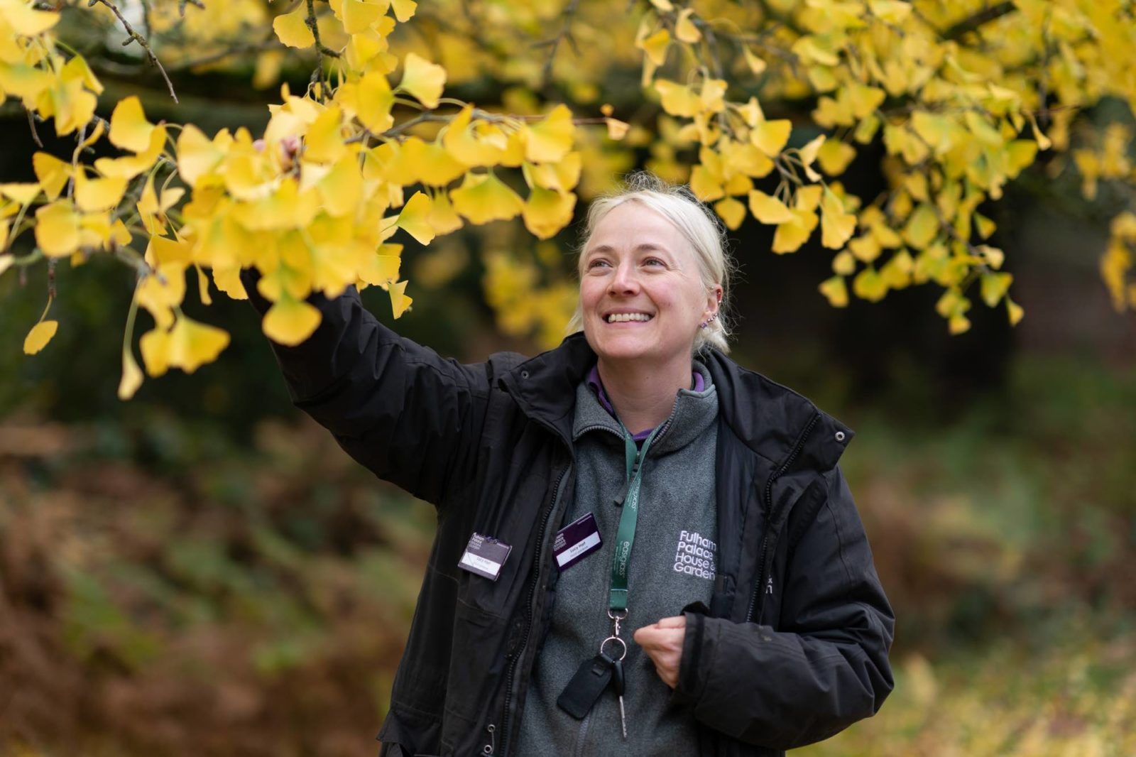 Lucy Hart at Fulham Palace Gardens taken by Marcus Dawes