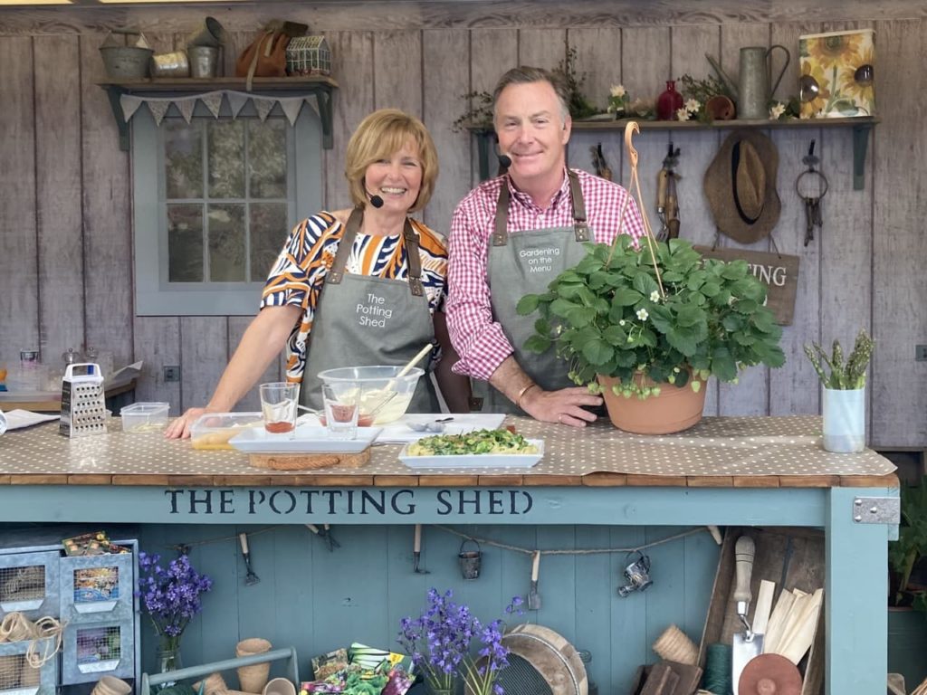 Jill and Martin Fish at the Potting Shed