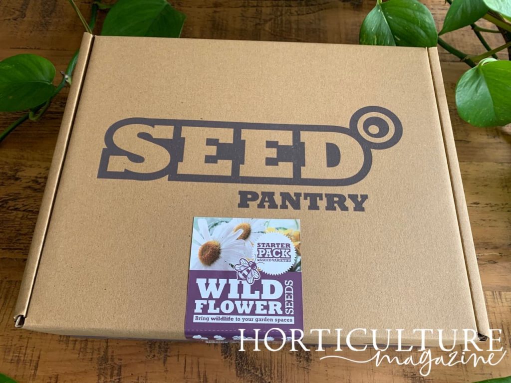 seed pantry box 'Starter Pack' on a table