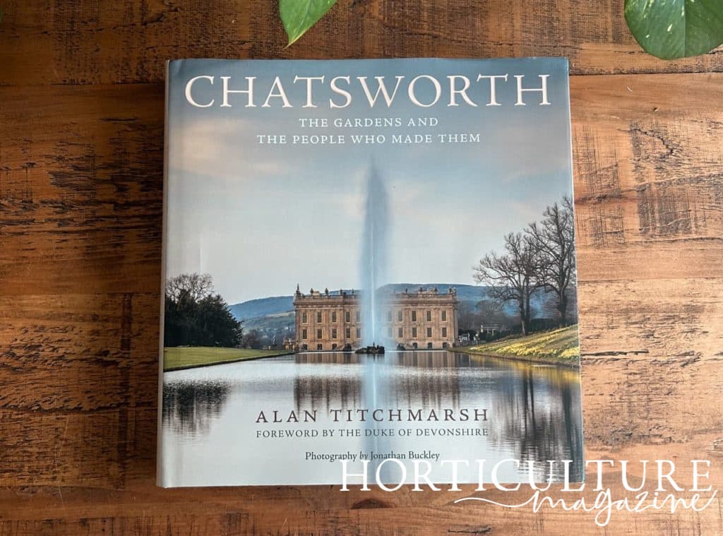 the front cover of Chatsworth by Alan Titchmarsh 
