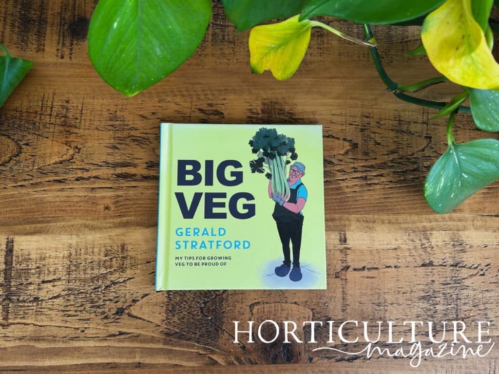 front of the Big Veg book by Gerald Stratford