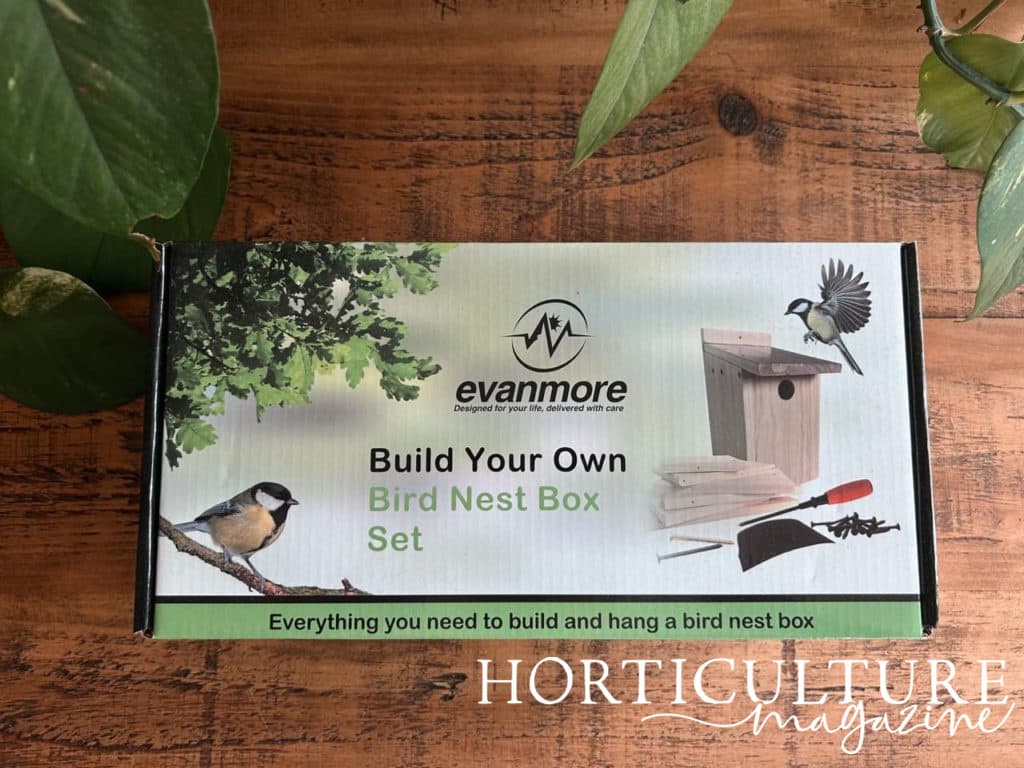 build you own bird nest box from Evanmore