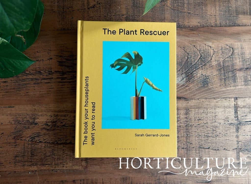 hardback book 'The Plant Rescuer' written by Sarah Gerrard-Jones